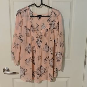 Torrid | Sheer Floral Blouse